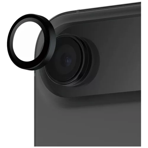iPhone Air Fekete PanzerGlass Hoops Edzett Üveg Lencse Védőfólia üvegfólia