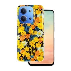 Xiaomi Redmi 15 4G tok Glow Glam narancssárga tok