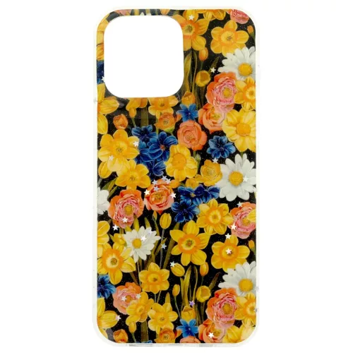 Xiaomi Redmi 15 4G tok Glow Glam narancssárga tok