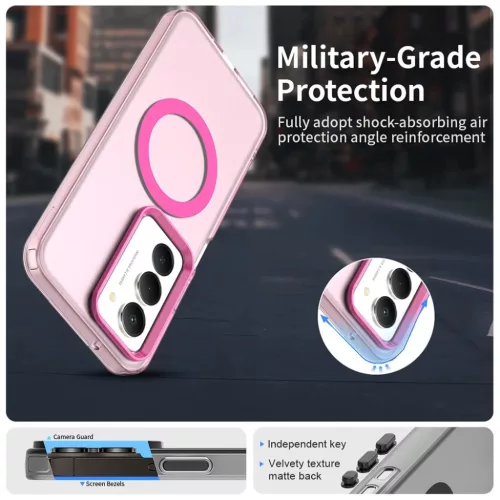 Xiaomi Redmi 15 4G / Redmi 15 5G Pink Techsuit CandyCase MagSafe tok.