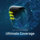 Apple Watch 7 (41mm) Whitestone Dome Glass 2x9H kijelzővédő üvegfólia UV lámpával + keret védő tok