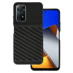   Xiaomi Redmi Note 11 5G / Poco M4 Pro 5G Thunder fokozott védelmet biztosító flexibilis TPU tok fekete