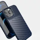 iPhone 13 Pro Max Thunder fokozott védelmet biztosító flexibilis TPU tok fekete