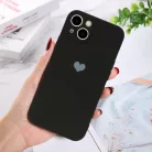 iPhone 13 Pro Max Vennus szilikon tok szív mintával fekete