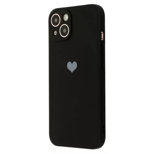 iPhone 13 Pro Max Vennus szilikon tok szív mintával fekete