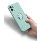 Xiaomi Redmi Note 11 5G Vennus szilikon tok hátlapi gyűrűvel piros