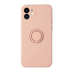   Xiaomi Redmi Note 11 5G Vennus szilikon tok hátlapi gyűrűvel világos rózsaszín