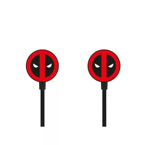 Marvel Deadpool Vezetékes Fülhallgató Gyerekeknek Több Színű 3.5mm jack