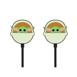   Star Wars Baby Yoda Vezetékes Fülhallgató Gyerekeknek Több Színű 3.5mm jack