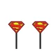 DC Superman Vezetékes Fülhallgató Gyerekeknek Több Színű 3.5mm jack