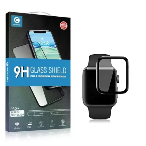 Apple Watch 7 41mm Mocolo 3D edzett üveg kijelzővédő átlátszó
