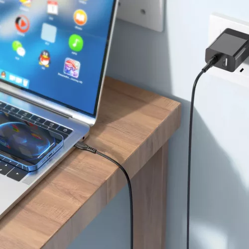 Borofone BX51 Triumph - USB Type-C - USB Type-C kábel 60W 1m fekete