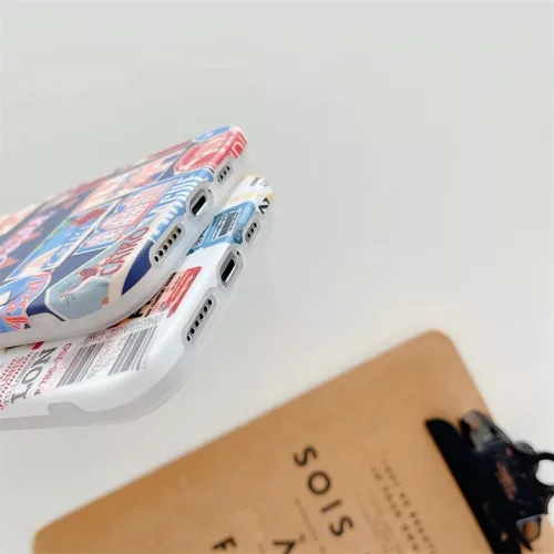 iPhone 13 Pro Max TPU tok ''I love travel'' mintával fehér Alphajack