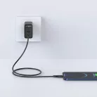 Acefast C3-01 MFI USB Type C - Lightning kábel 1,2m 30W 3A fekete