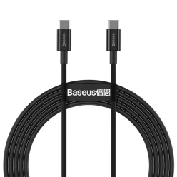   Baseus Superior USB Type-C - USB Type-C kábel Quick Charge / Power Delivery / FCP 100W 5A 20V 2m feketer (CATYS-C01)