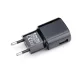 Blue Star Hálózati töltő 2A USB aljzat + USB Type-C kábel fekete