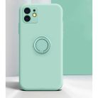 Samsung Galaxy A03S Vennus szilikon tok hátlapi gyűrűvel türkiz