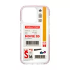 iPhone 11 átlátszó TPU tok Cinema Ticket mintával Alphajack