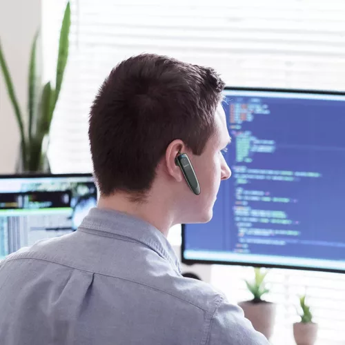 HOCO E60 Bluetooth fülhallgató fekete