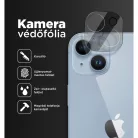 iPhone 14 / 14 Plus kamera lencse védő üvegfólia 3D 1db Alphajack