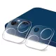 iPhone 14 / 14 Plus / 15 / 15 Plus 10db-os szett 3D kameralencse védő üvegfólia