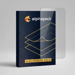   iPhone 14 kijelzővédő üvegfólia 9H 2.5D HD 0.33mm Alphajack