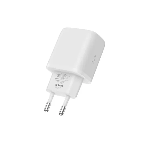 Tech-Protect C20W 2-portos hálózati töltő PD20W/QC3.0 fehér