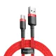 USB Type C - 3A 1m Baseus (CATKLF-B09) piros