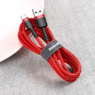 USB Type C - 3A 1m Baseus (CATKLF-B09) piros