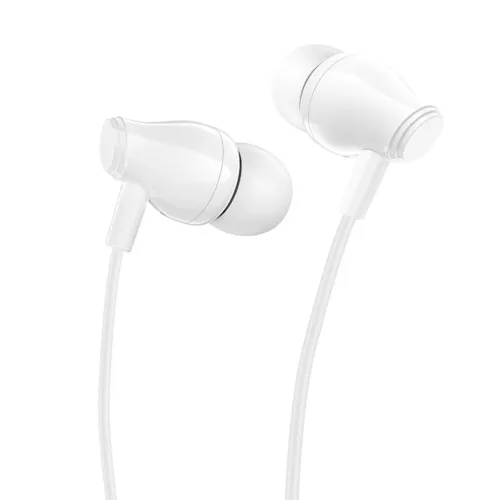 Borofone Fülhallgató Mikrofonnal BM61 Wanderer fehér 3.5mm jack