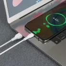 USB - Type C Kábel Borofone BX51 Triumph  3A 1m fehér