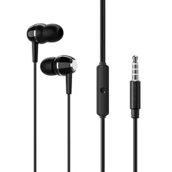   Borofone Fülhallgató Mikrofonnal BM36 Acura fekete 3.5mm jack