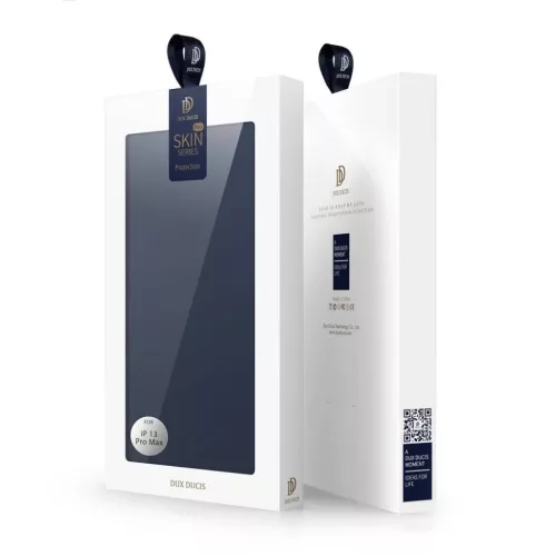 iPhone 14 Pro MAX Dux Ducis Skinpro fliptok kék