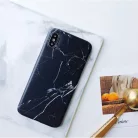 iPhone 13 Pro Max IMD márvány mintás tok fekete Alphajack