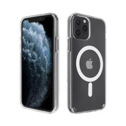   iPhone 14 Plus MagSafe kompatibilis átlátszó TPU tok Alphajack