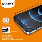Samsung Galaxy S20 FE/Lite G-Rhino 6D kijelzővédő üvegfólia fekete (10 db)