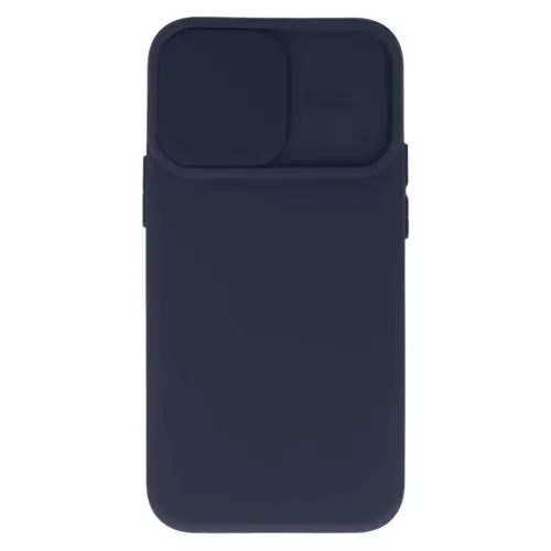 iPhone 14 Pro Max Camshield Soft tok sötétkék Alphajack
