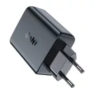 Acefast A29 PD 50W GaN (2 x USB Type C) dual portos töltő adapter fekete