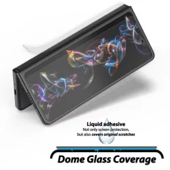  Samsung Galaxy Z Fold 4 Whitestone Dome Glass 2x 9H kijelzővédő üvegfólia UV lámpával