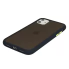 Xiaomi 12 / 12X Vennus Color Button Matt Bumper tok sötétkék