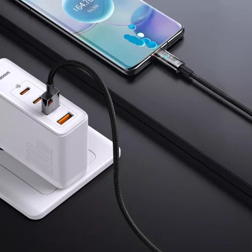 Baseus USB - USB Type C kábel 100W 6A 2m (CATS000301) fekete