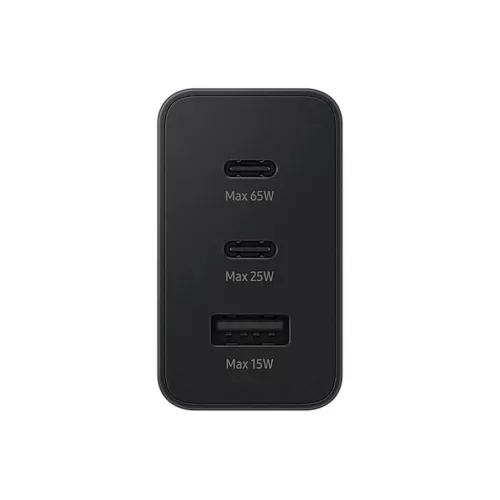 Samsung Trio hálózati töltő adapter 65W fekete (EP-T6530NBE)