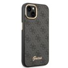 iPhone 14 Guess PC/TPU 4G Metal Camera Outline tok fekete (GUHCP14SHG4SHK)