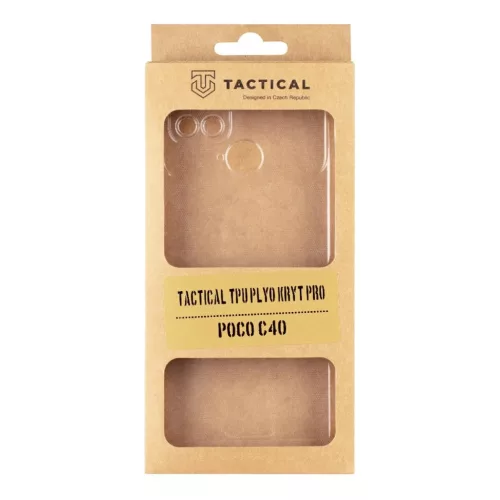 Xiaomi Poco C40 Tactical Plyo Kryt Pro TPU tok átlátszó