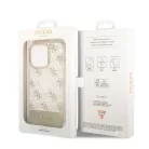 iPhone 14 Pro Max Guess PC/TPU Peony Glitter Script Logo tok arany (GUHCP14XHG4MHG)