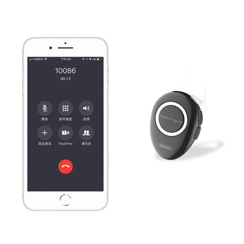 Remax Bluetooth vezeték nélküli headset RB-T22 Multi point + EDR fekete