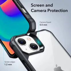 iPhone 13/14 Átlátszó/Fekete ESR Air Armor tok