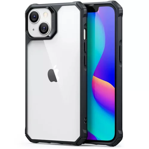 iPhone 13/14 Átlátszó/Fekete ESR Air Armor tok