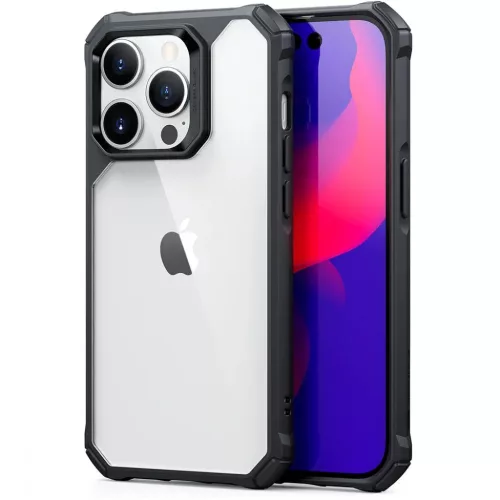 iPhone 14 Pro Max átlátszó/fekete ESR Air Armor tok