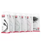 XO NB212 USB - Lightning kábel 1 m 2,1 A fekete